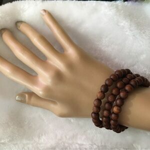 Chic Wooden Beaded Bracelet